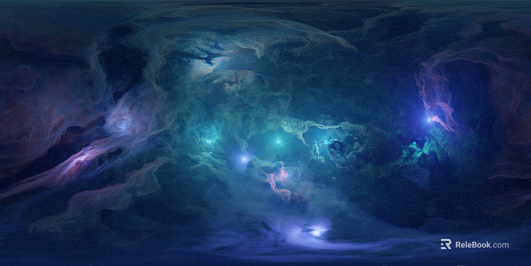 Color Universe Star HDR texture