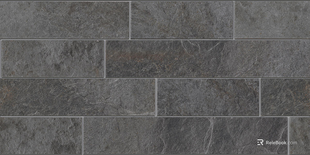 Brick wall gray strip brick texture