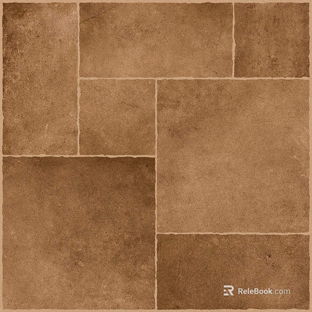 Antique brick exterior wall tile texture