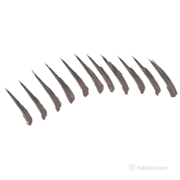 Dark Brown Spike Brush Texture texture