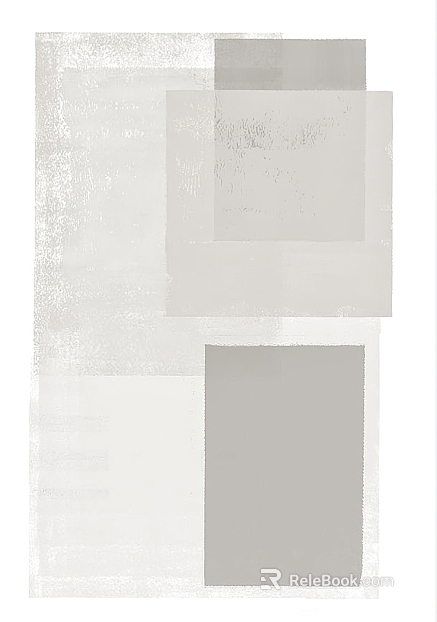 Silent Wind Gray Abstract Decorative Painting texture