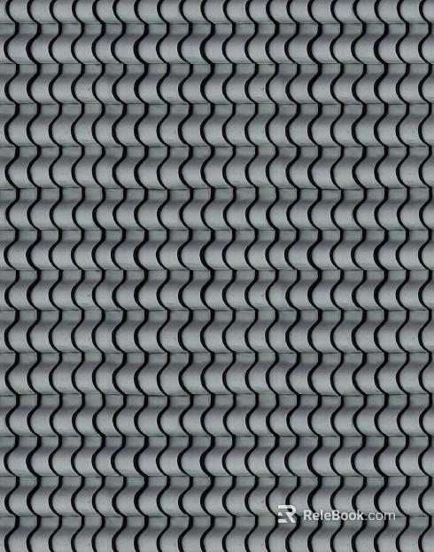 Green tile texture