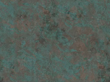 Green brown old copper decorative surface material 3d model