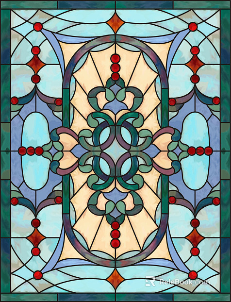 colored windows texture