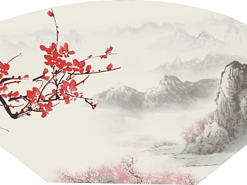 landscape painting texture (ID:ffaif2098)