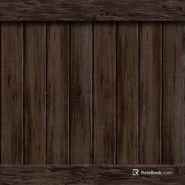 Wood Patchwork Dark Wood Grain Platform Seamless texture