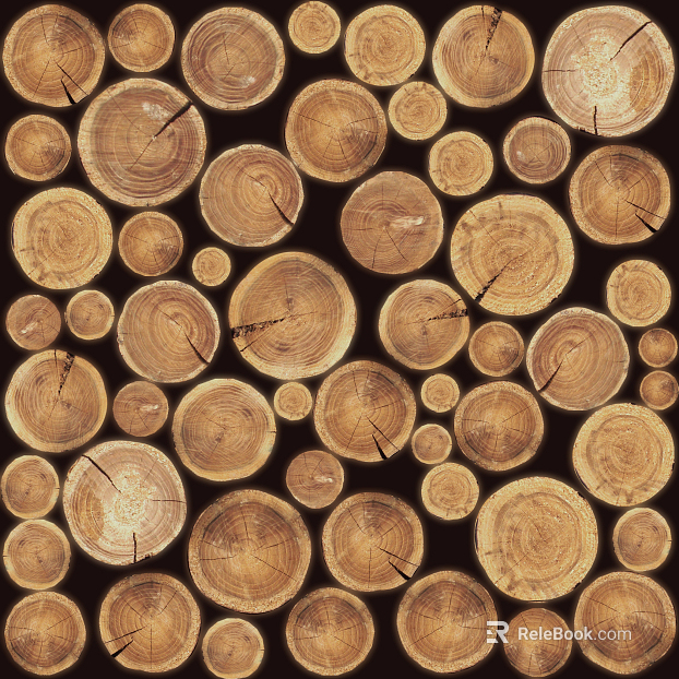annual rings texture