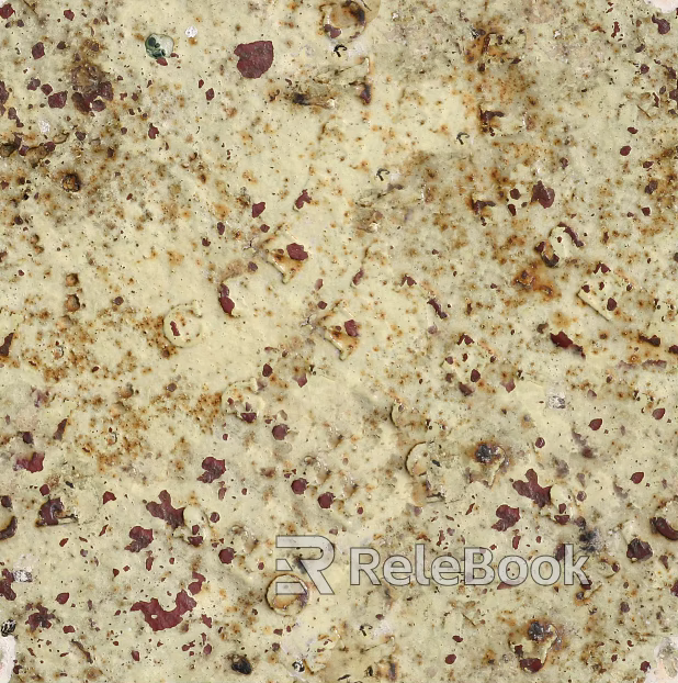 Erosion of metal texture