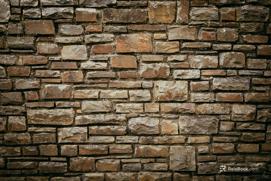 Cultural Stone Deep Curry Stone Misspelling texture