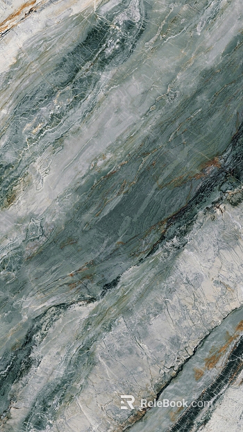 Mars Green Marble Rock Slab texture