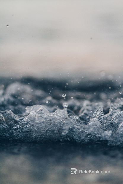 Ice texture