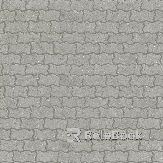 Brick pavement texture