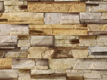 Brick wall yellow fence texture (ID:ffagg63392)