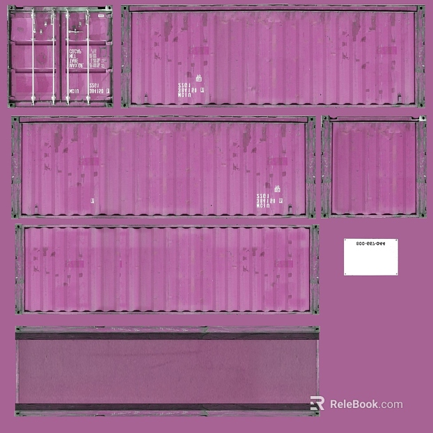 purple metal container freight box texture