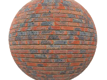 Brick wall PBR texture (ID:ffach291964)