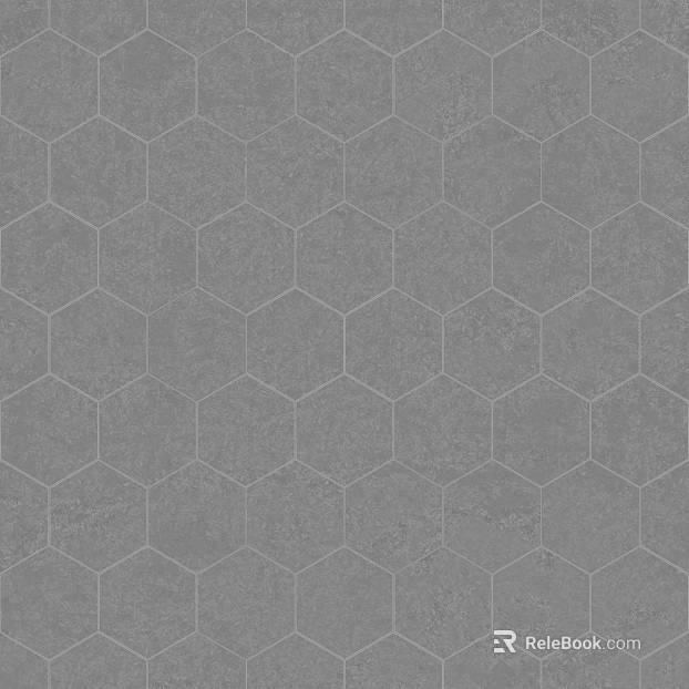 Hexagonal Brick Grey Hexagonal Brick Seamless texture