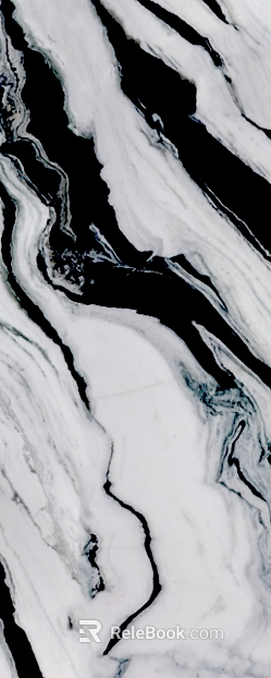Black and white running water pattern marble wall ground texture