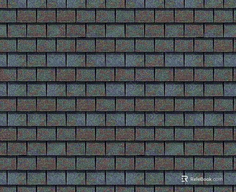 Gray brown mixed color asphalt tile roof pavement texture