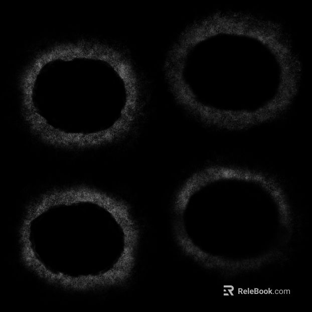 Black and white round hole bump map texture