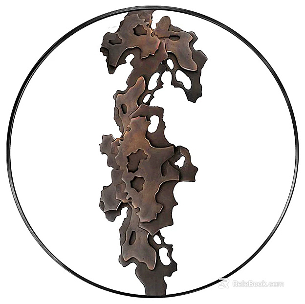 three-dimensional physical painting texture