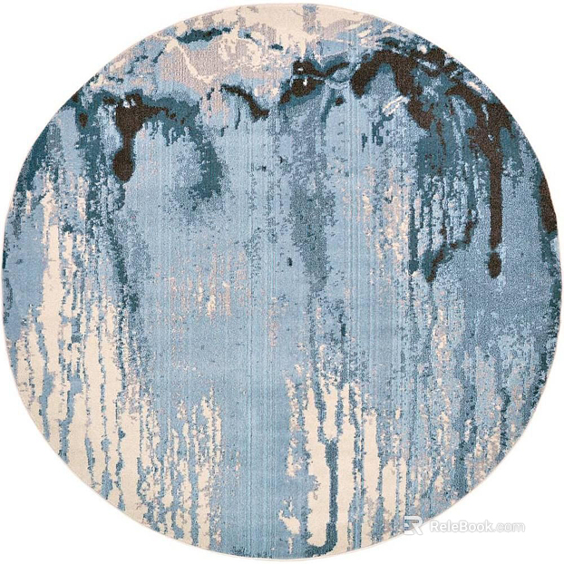 Round carpet texture