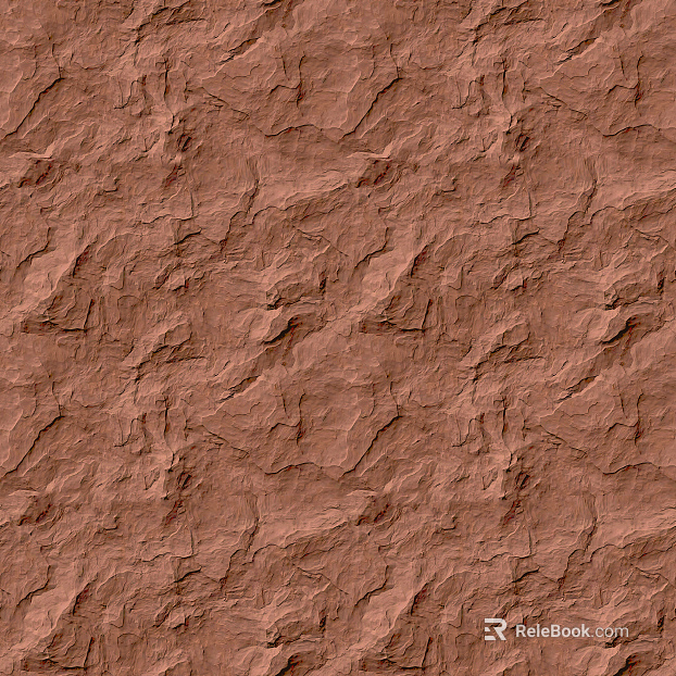 terracotta-colored rubble texture