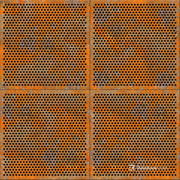 Perforated plate texture