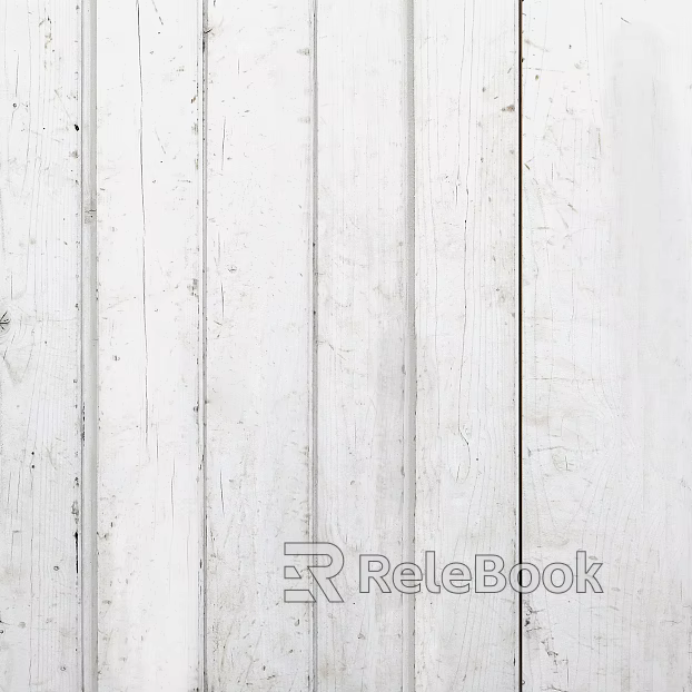 Wood panel pure white wood veneer texture