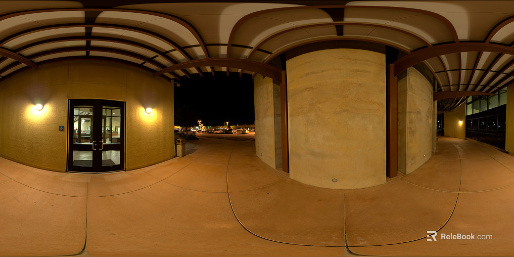 Night Building Ground Floor Hall HDR texture