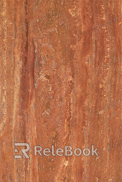 Wood grain brick, exhibiting a rustic, earthy brown hue with distinct, natural wood patterns embedded in its textured surface, creating a blend of traditional charm and contemporary design.