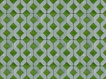 grass-planting brick texture (ID:ffaeg34250)