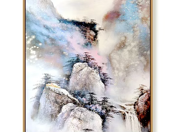 landscape painting texture (ID:ffaeg15797)
