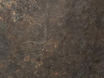 Dark brown rock wall ground stone 3d model