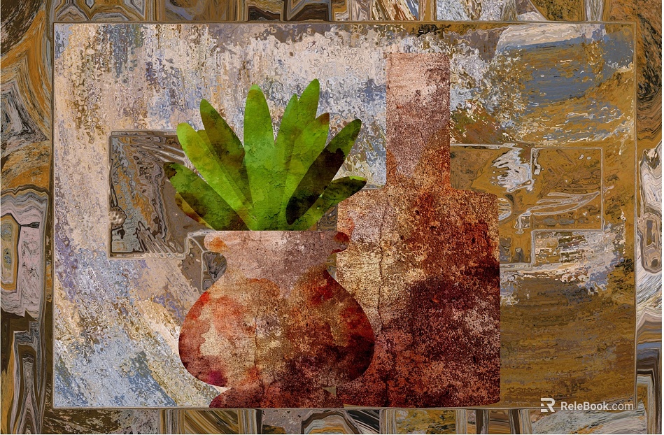 abstract painting texture