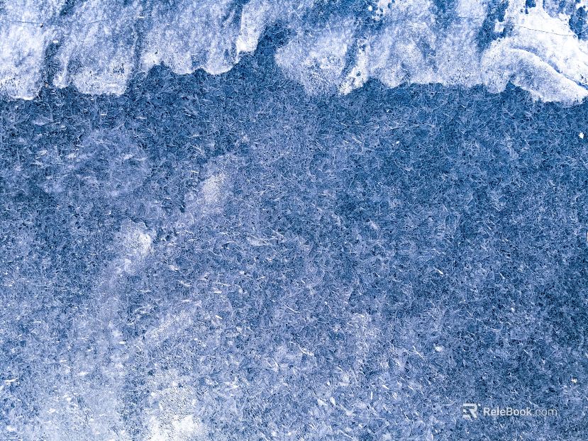 Ice texture