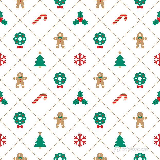 Christmas Cloth texture