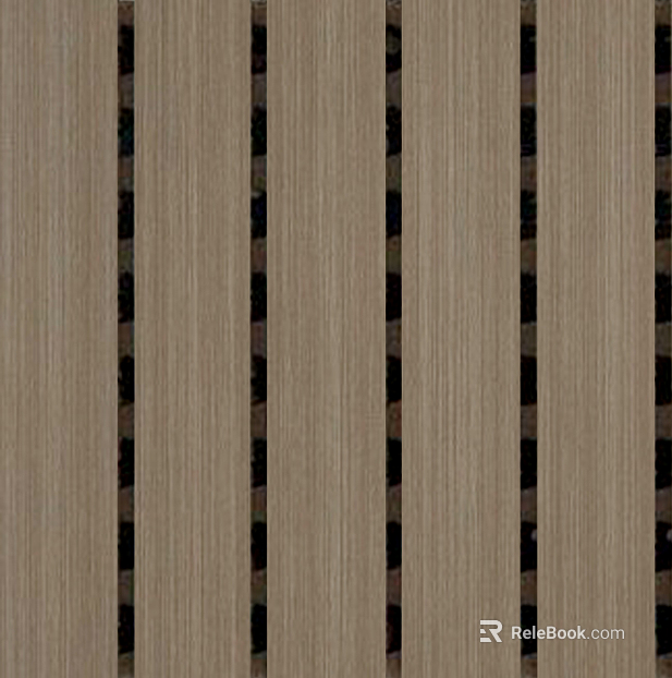 Sound-absorbing board warm-colored wood grille texture