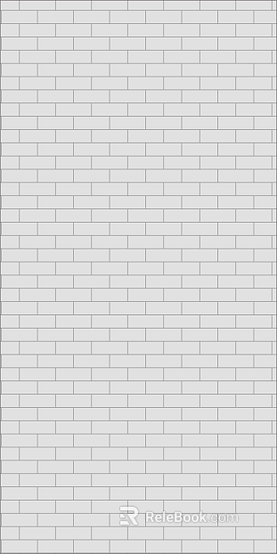 Brick wall gray and white composite exterior wall strip brick texture