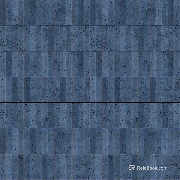 Exterior wall green brick texture