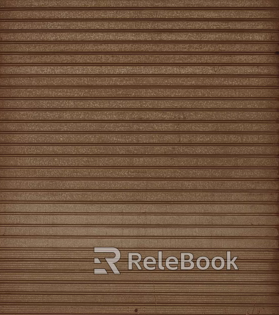 Rolling shutter door texture