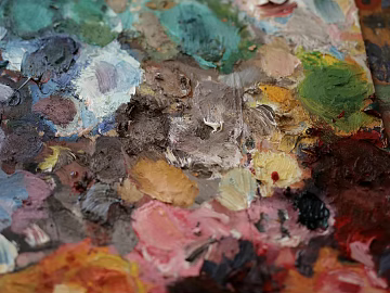 abstract painting 3d model