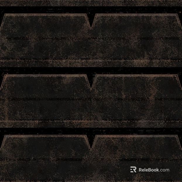 Dark gray distressed metal panel wall decoration texture