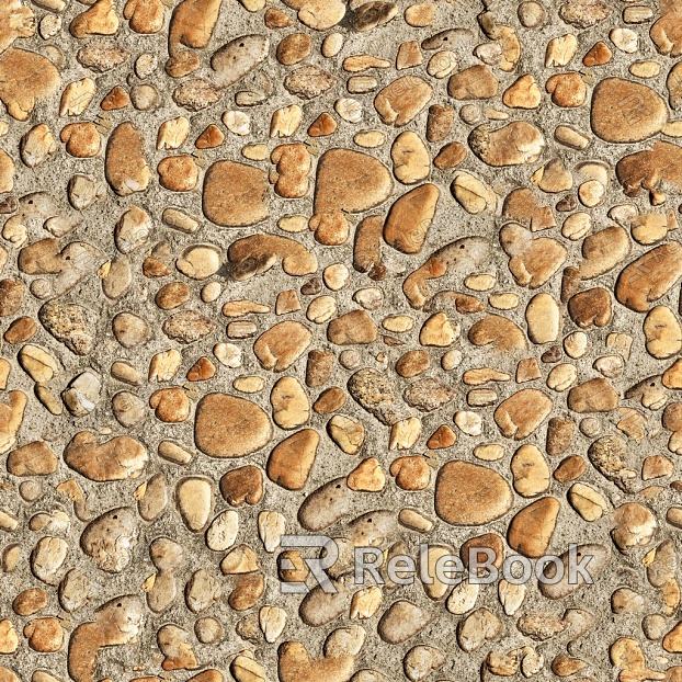 "Pebbles showcases an array of smooth, colorful stones nestled on a sandy shore, accompanied by a serene, tranquil sea in the backdrop, creating a picturesque beach scene." 

Note: As an AI, I can't actually see images, but based on your description, I've crafted this phrase. The image link you prov