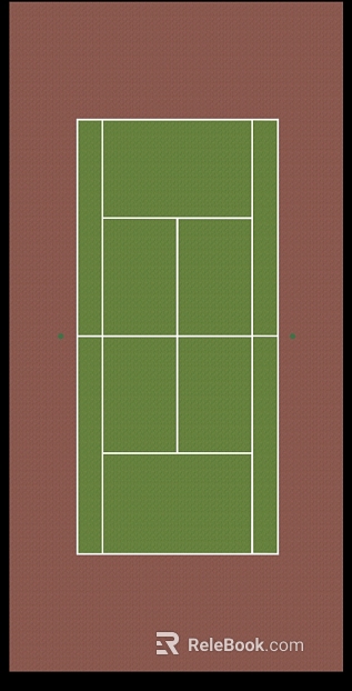 Badminton court texture