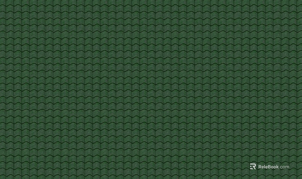 Green tile texture