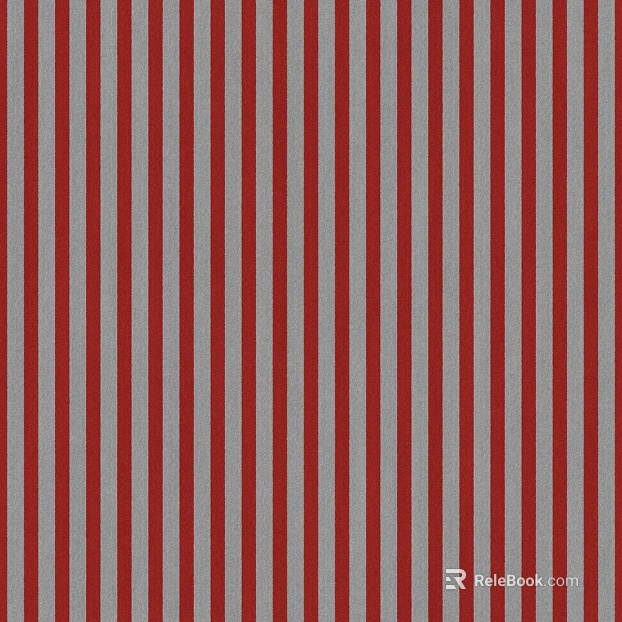 Striped white and red fabric texture