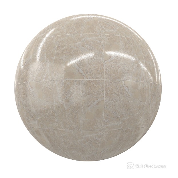 Marble Tile PBR texture