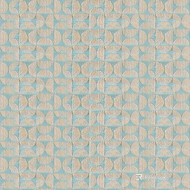 Light blue beige geometric pattern wallpaper texture
