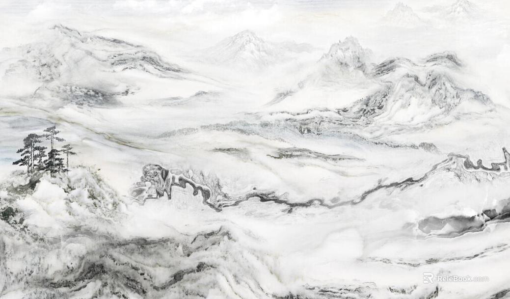 landscape marble texture