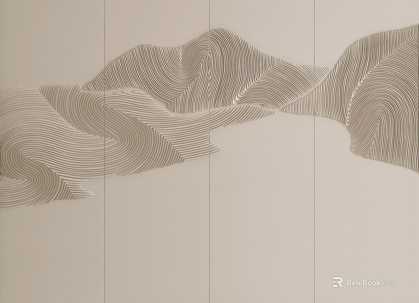 three-dimensional physical painting texture